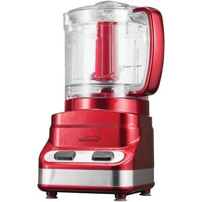 New Brentwood Appliances FP-548 3-Cup Mini Food Processor (Red)
