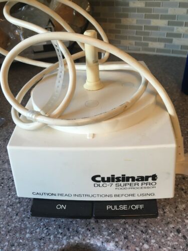 Used Tested Nice Cuisinart Food Processor DLC-10 Motor Base Made in Japan