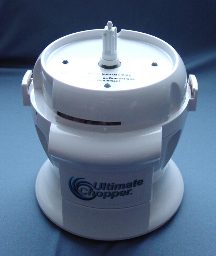 Used Ultimate Chopper Food Processor Base Only