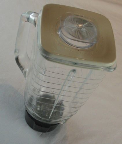 Oster Kitchen Center 5 Cups Glass Blender Jar & Lid Replacement Parts