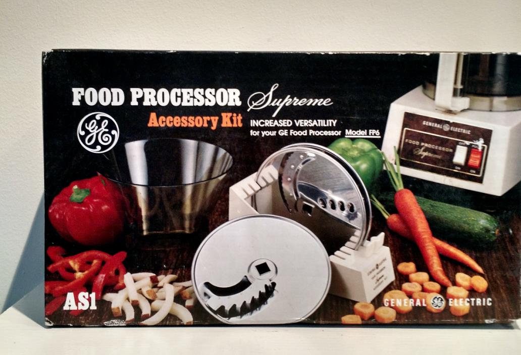 GE Food Processor Supreme, Accessory Kit  #AS1, for use with FP6