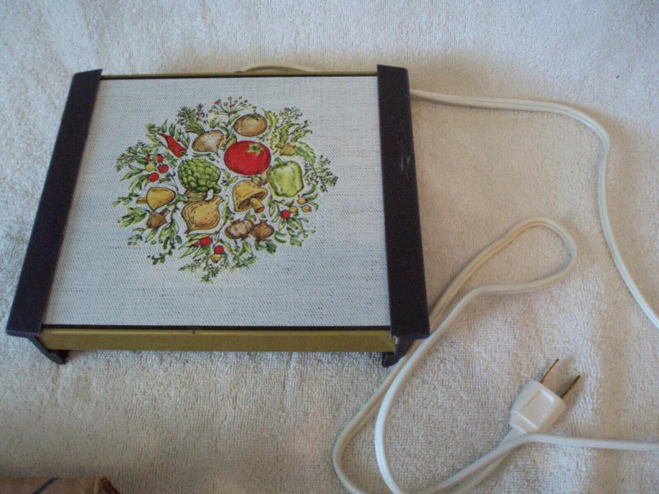 Warm-O-Tray Model 30T food warming tray - veggie motif