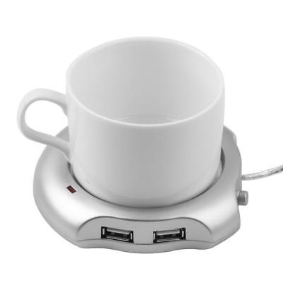 4 Port USB Tea Cup Warmer  Pad Powered From PC