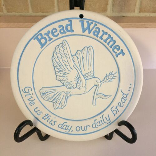 Vintage 1989 Heart Land Studios Bread And Bun Warmer Our Daily Bread With Tag
