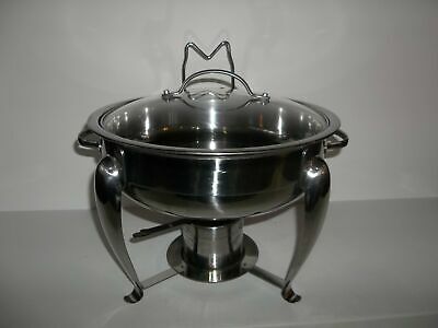 GourmetBuffet 4-Qt Chafing Dish -- Used Very Good Condition