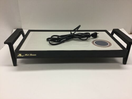 BROIL KING Electric Serving Tray Hot Plate Food Warmer Server 16” X 9” + Handles