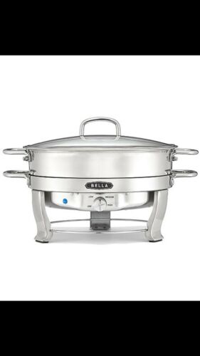 Bella 13423 5-Qt. Stainless Steel Electric Chafing Dish