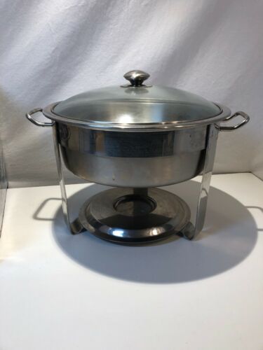 Seville Classics Commercial 5 quart Stainless 18/10 Chafing Dish : #14015