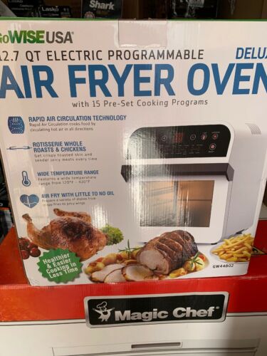 12.7-QT Electric Air Fryer Oven w/Rotisserie & Dehydrator+10 Accessories