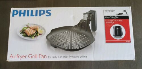 Philips Airfryer Grill Pan - Compatible W/HD922x/HD923x Black - New Open Box