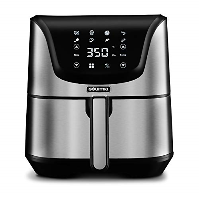 Gourmia GAF635 Digital Multi Mode Air Fryer | Oil-Free Healthy Cooking | 8 Cook