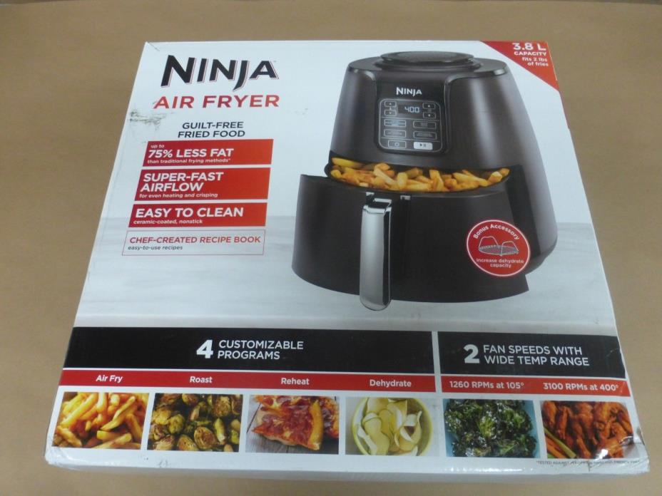 Ninja Air Fryer 1550 Watt Frying, Roasting, Reheating, Dehydrating 4 Quart AF101