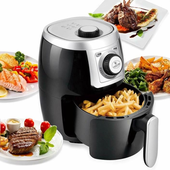 Culinary Edge 2.1QT Compact Electric Small Air Fryer with Auto Shut Off