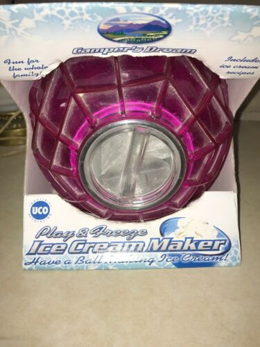 New The Original Play & Freeze Ice Cream Maker Ball Camper's Dream Pink 1 Pint