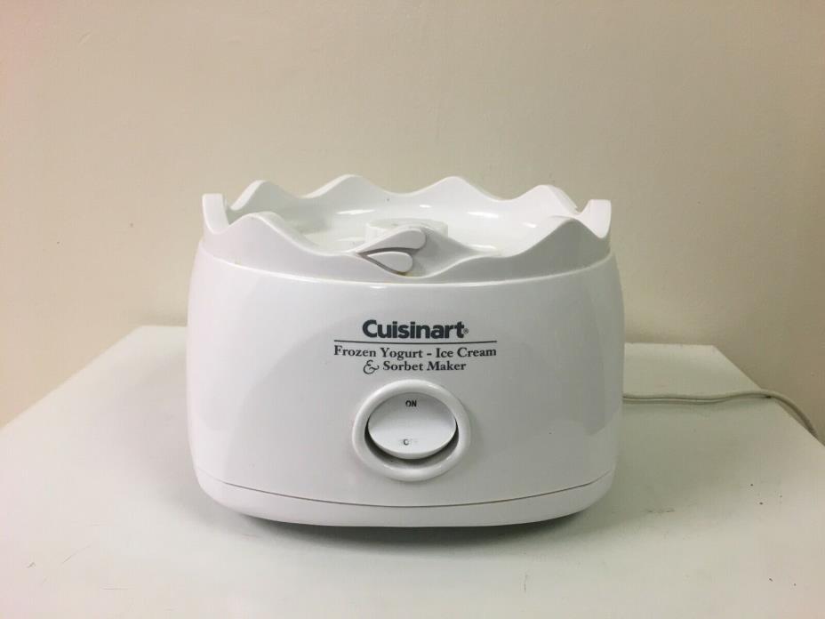 Cuisinart Ice Cream Maker 1.5QT ICE-20 Motor Base Replacement Part Only