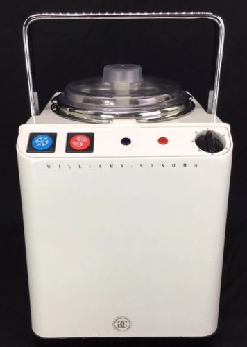 Williams Sonoma Professional Gelato Ice Cream Maker Sorbet Machine WS 994 Italy