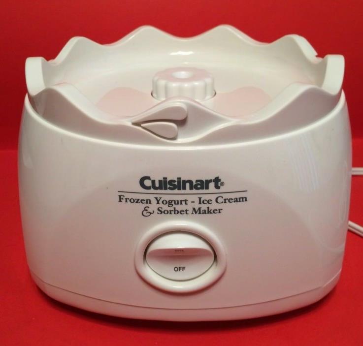 Cuisinart ICE-20 Electric Ice Cream Maker 1.5 Qt Base Motor REPLACEMENT