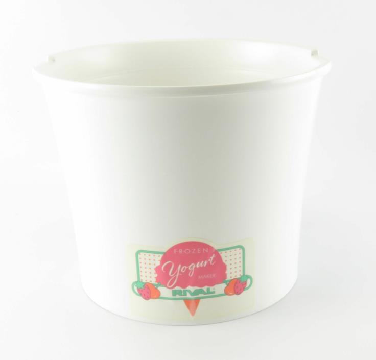 Rival 2 Quart Yogurt Ice Cream Freezer Maker 8200 Outer Bucket 11731