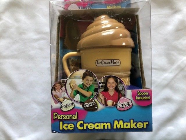 Ice Cream Magic Personal Ice Cream Maker New In Box