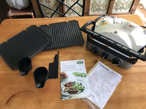 Cuisinart GR-4N Indoor Grill USED Tested!