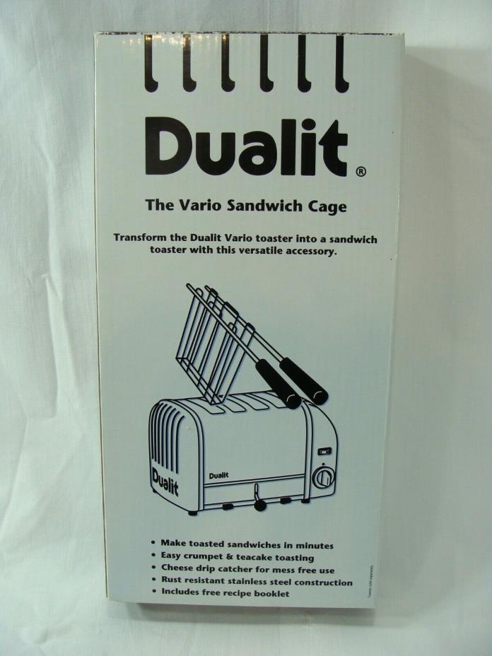NEW Dualit The Vario Sandwich Cage Sandwich Toaster for Dualit Toasters