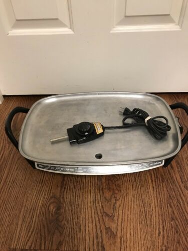 Vintage Farberware Electric Griddle Model 260 W/Removable Drip Tray EXCELLENT!!
