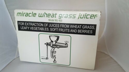 Miracle Wheat Grass Juicer MJ 400