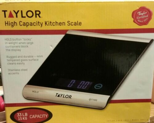 Taylor 33Lb High Capacity Kitchen Scale - 3851-1 - New Open Box