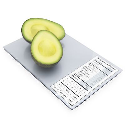 Greater Goods Nourish Digital Kitchen Scale, Food Scale with Portions Nutritio..