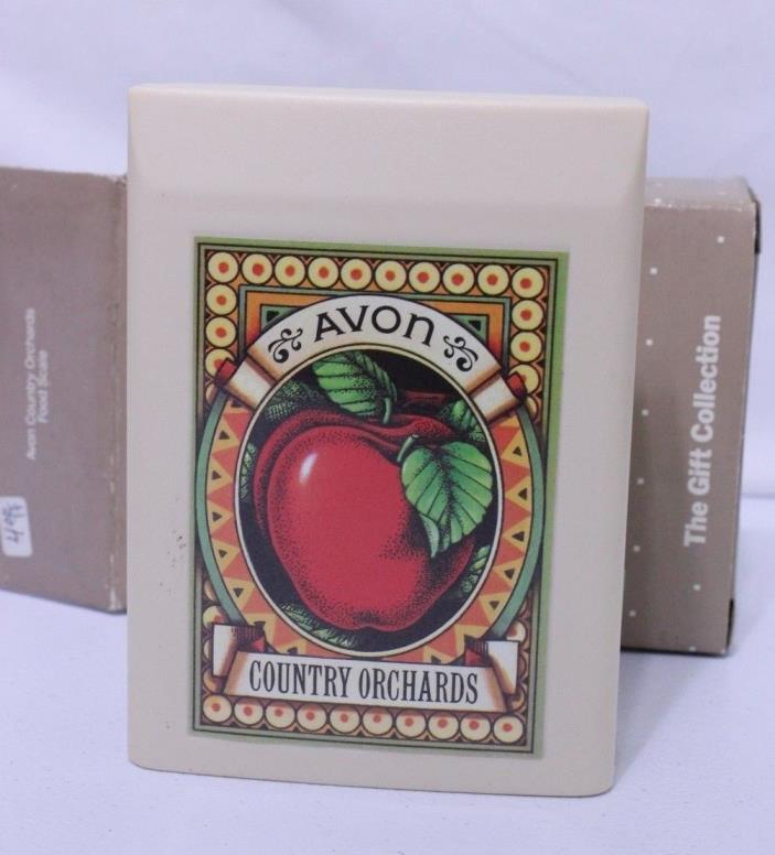 Avon Country Design Orchards Food Scale Decor