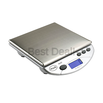 American Weigh Scales Silver AMW13-SL Digital Postal/Kitchen Scale, 13 LB by ...