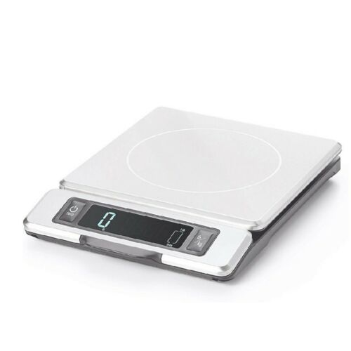 OXO Good Grips 11 Pound Stainless Steel Food Scale with Pull-Out Display. Open B