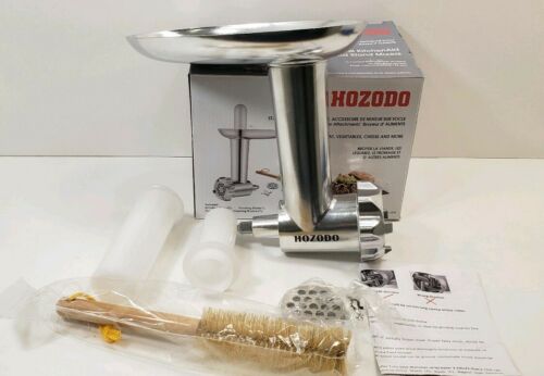 HOZODO Metal Food Meat Grinder Attachment Compatible with Kitchen Aid Stand as
