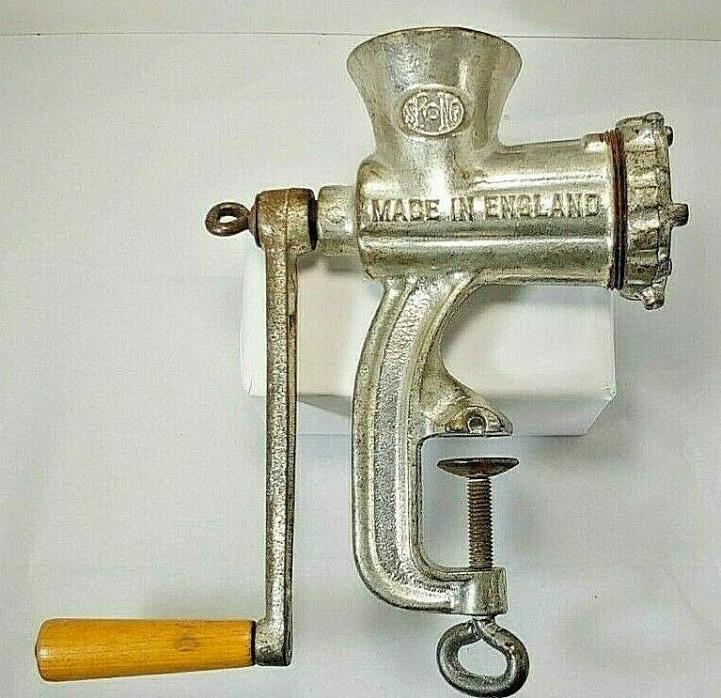 Vintage meat grinder by Spong NO-5