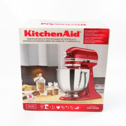 NEW KitchenAid Stand Mixer tilt 5-QT KSM150PSER Artisan Empire Red