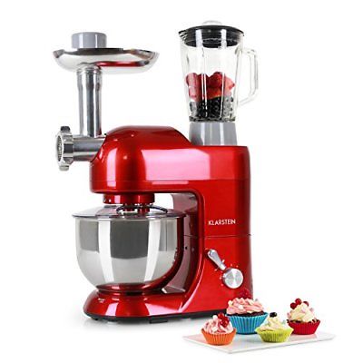 KLARSTEIN Lucia Rossa Kitchen Machine • Multi-function Stand Mixer • 650 Watts •