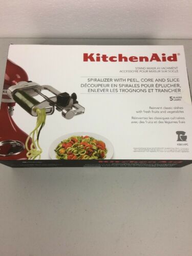 KitchenAid KSM2APC 7 Blade Spiralizer Plus with Peel, Core and Slice