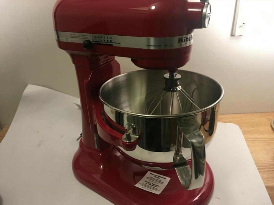 KitchenAid KL26M1XER 6-Qt. Bowl-Lift Stand Mixer Empire Red