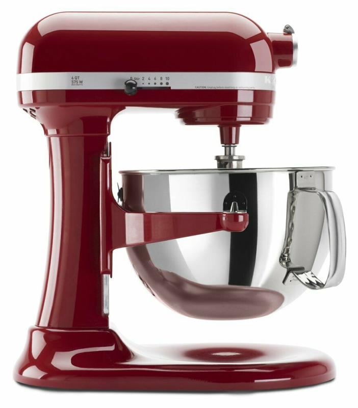 KitchedAid Pro 600 KP26M1X 575W Bowl-Lift Stand Mixer - Empire Red