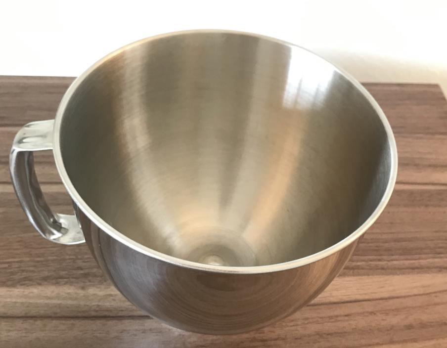 KitchenAid Stainless Steel KSM150 5 Quart Bowl With Handle Artisan Stand Mixer