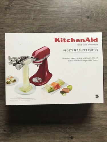 KitchenAid KSMSCA Vegetable Sheet Cutter Attachment - Silver