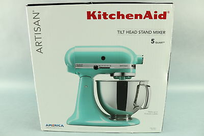 BNIBS KitchenAid KSM150PSAQ Artisan Series 5-Qt. Stand Mixer Aqua Sky FREE SHIP