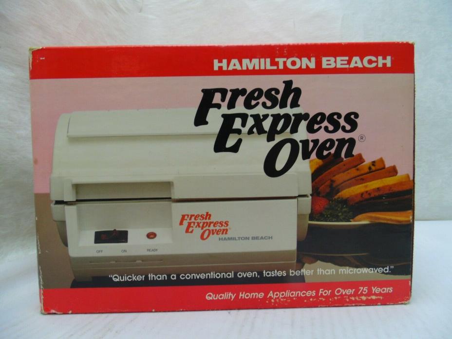 NEW HAMILTON BEACH, FRESH EXPRESS OVEN Model# 320 800W (Toaster Oven)
