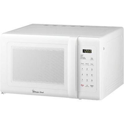 MAGIC CHEF(R) MCD993W 0.9 Cubic-ft Countertop Microwave (White) - Free Shipping