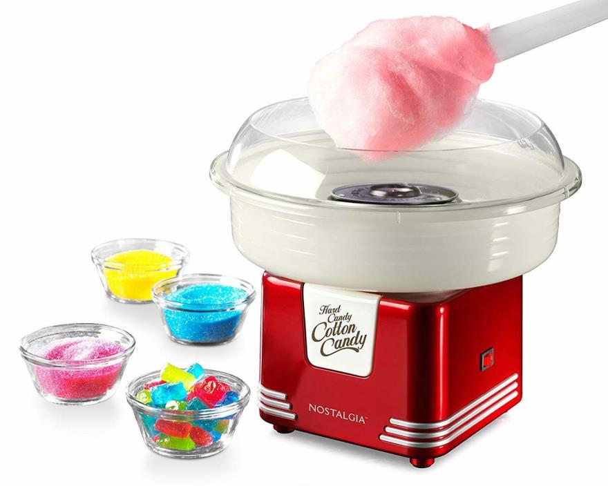 Electric Commercial Cotton Candy Machine Floss Maker Sugar Free Retro DIY Making