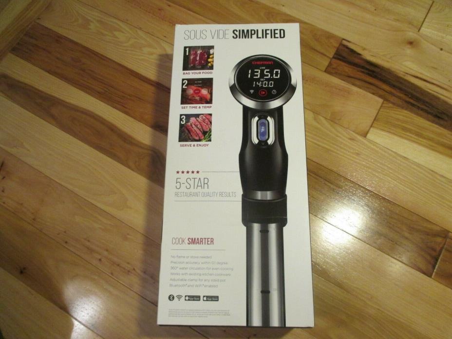 Chefman Sous Vide Water Circulator Cooker WIFI Bluetooth Enabled Brand New!!!