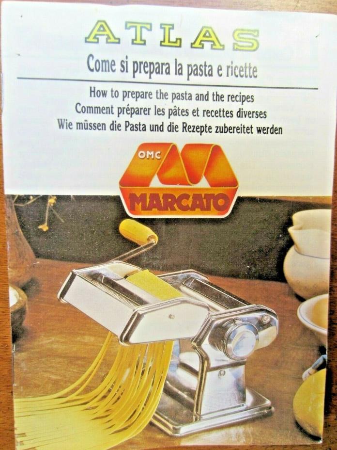 Pasta Machine, Marcato Atlas 150 Pasta Machine,