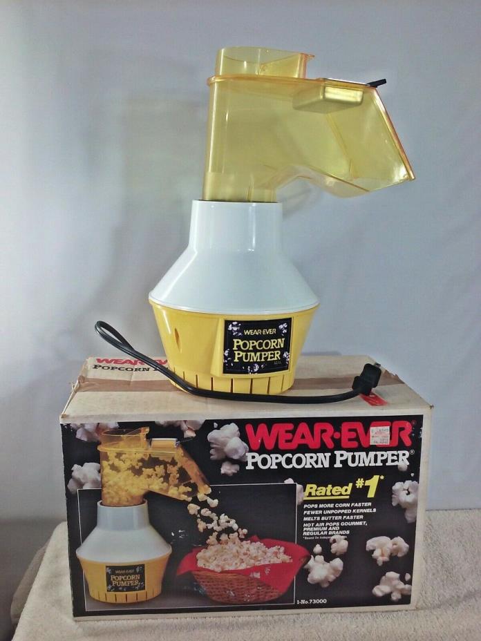 VINTAGE WEAREVER HOT AIR POPCORN PUMPER - POPPER - MAKER & COFFEE BEAN ROASTER