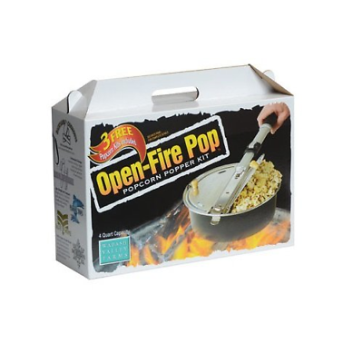 Open Fire Pop Popcorn Popper