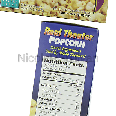 Wabash Valley Farms Popcorn All-Inclusive Popping Kits - Real Theater Popcorn...